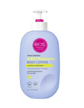 eos Shea Better Body Lotion for Dry Skin, Vanilla Cashmere, 16 fl oz